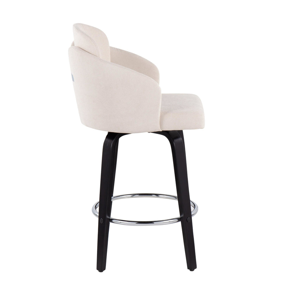 Dahlia 26" Fixed-Height Counter Stool - Set of 2