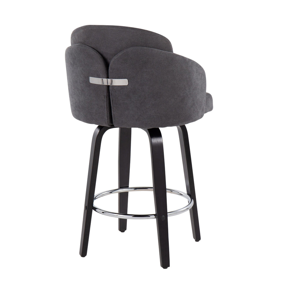 Dahlia 26" Fixed-Height Counter Stool - Set of 2