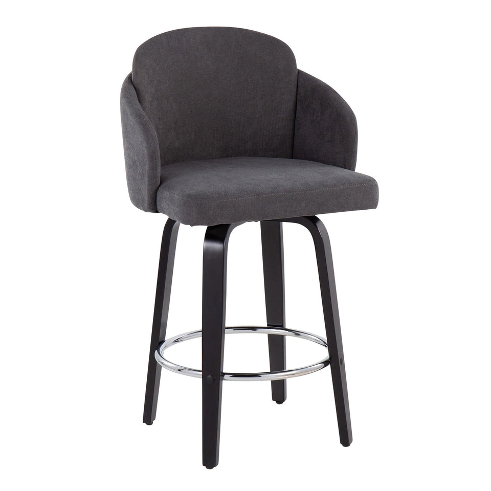 Dahlia 26" Fixed-Height Counter Stool - Set of 2