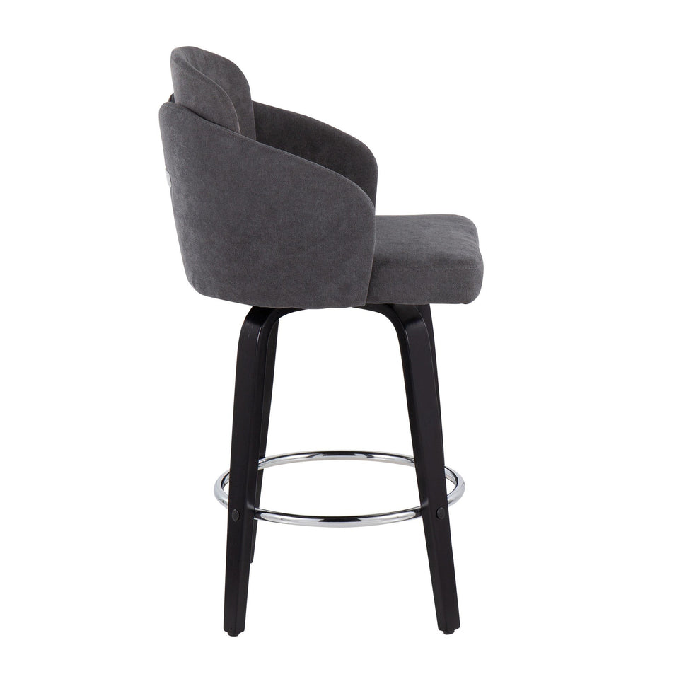 Dahlia 26" Fixed-Height Counter Stool - Set of 2