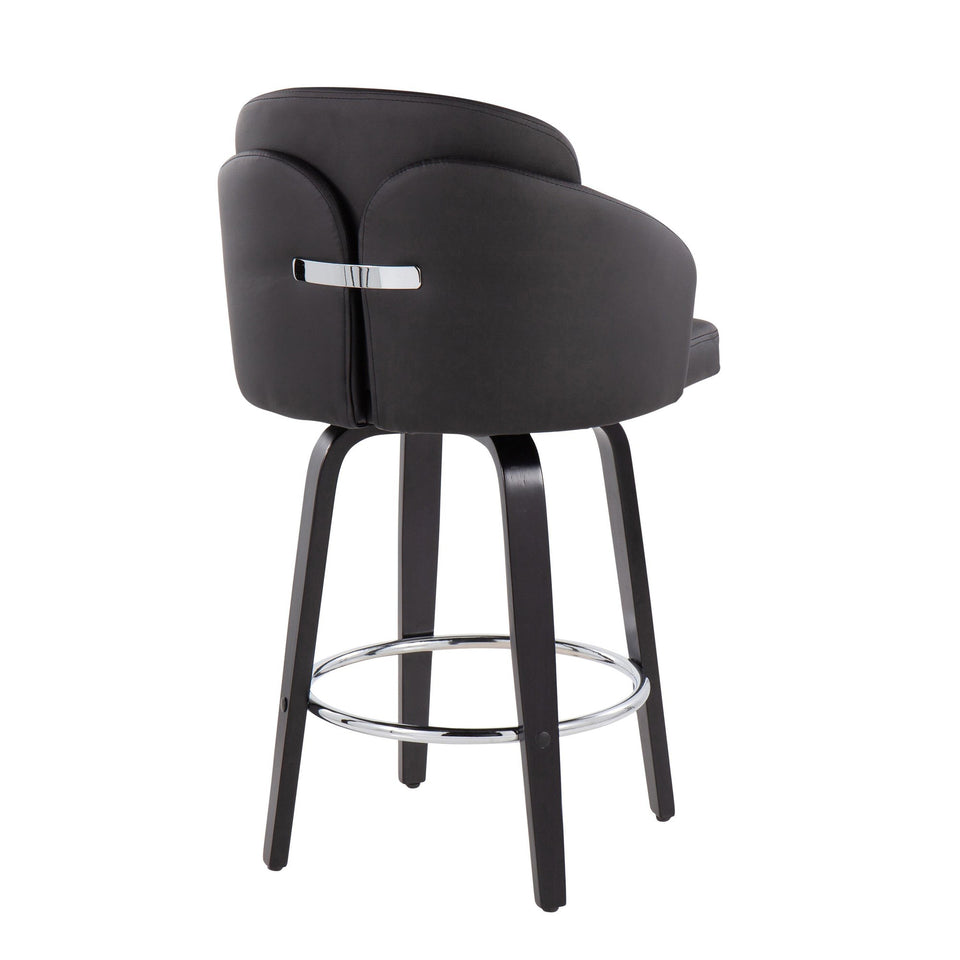 Dahlia 26" Fixed-Height Counter Stool - Set of 2