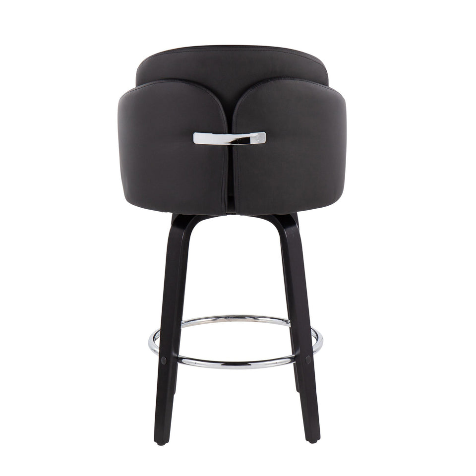Dahlia 26" Fixed-Height Counter Stool - Set of 2