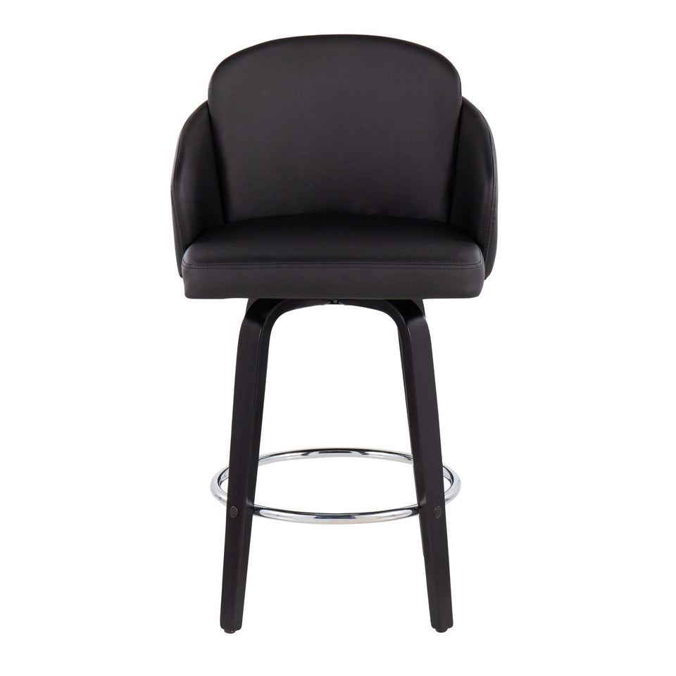 Dahlia 26" Fixed-Height Counter Stool - Set of 2