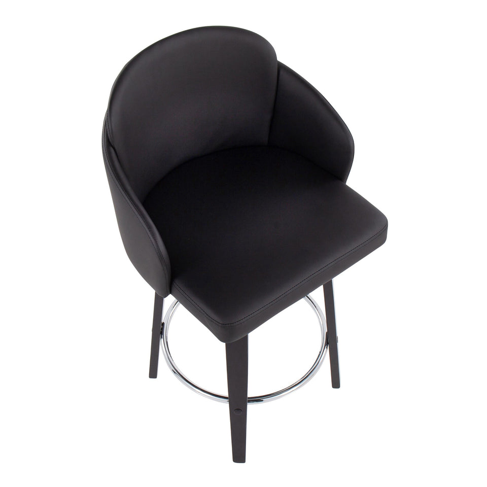 Dahlia 26" Fixed-Height Counter Stool - Set of 2