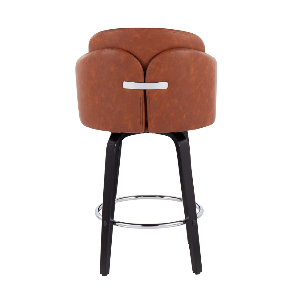Dahlia 26" Fixed-Height Counter Stool - Set of 2