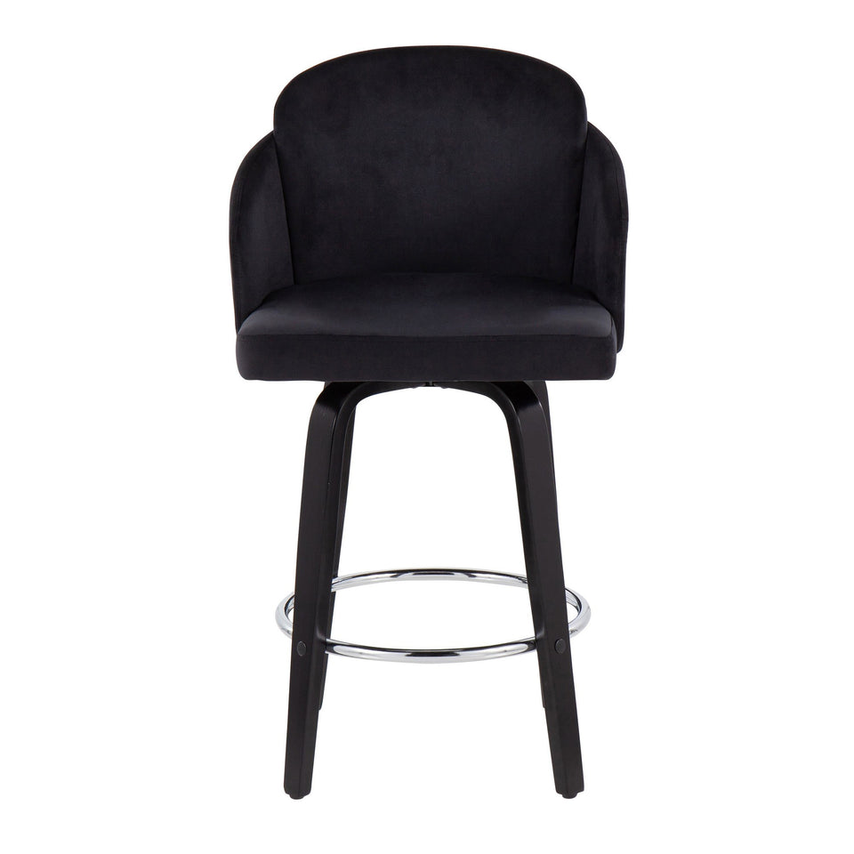 Dahlia 26" Fixed-Height Counter Stool - Set of 2