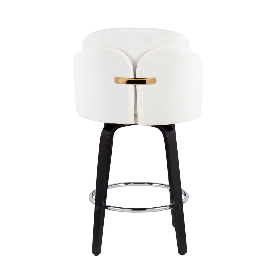 Dahlia 26" Fixed-Height Counter Stool - Set of 2
