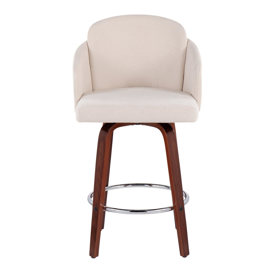 Dahlia 26" Fixed-Height Counter Stool - Set of 2