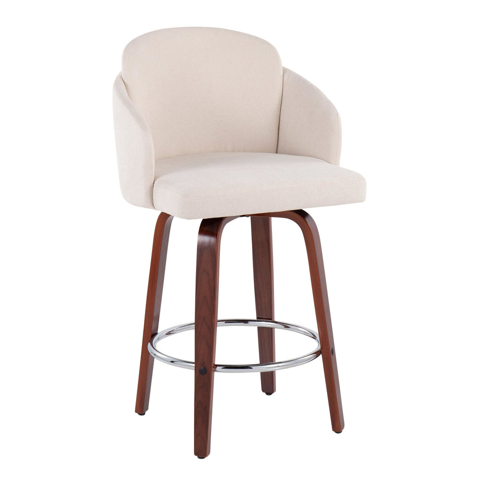 Dahlia 26" Fixed-Height Counter Stool - Set of 2