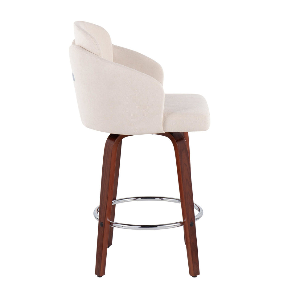 Dahlia 26" Fixed-Height Counter Stool - Set of 2