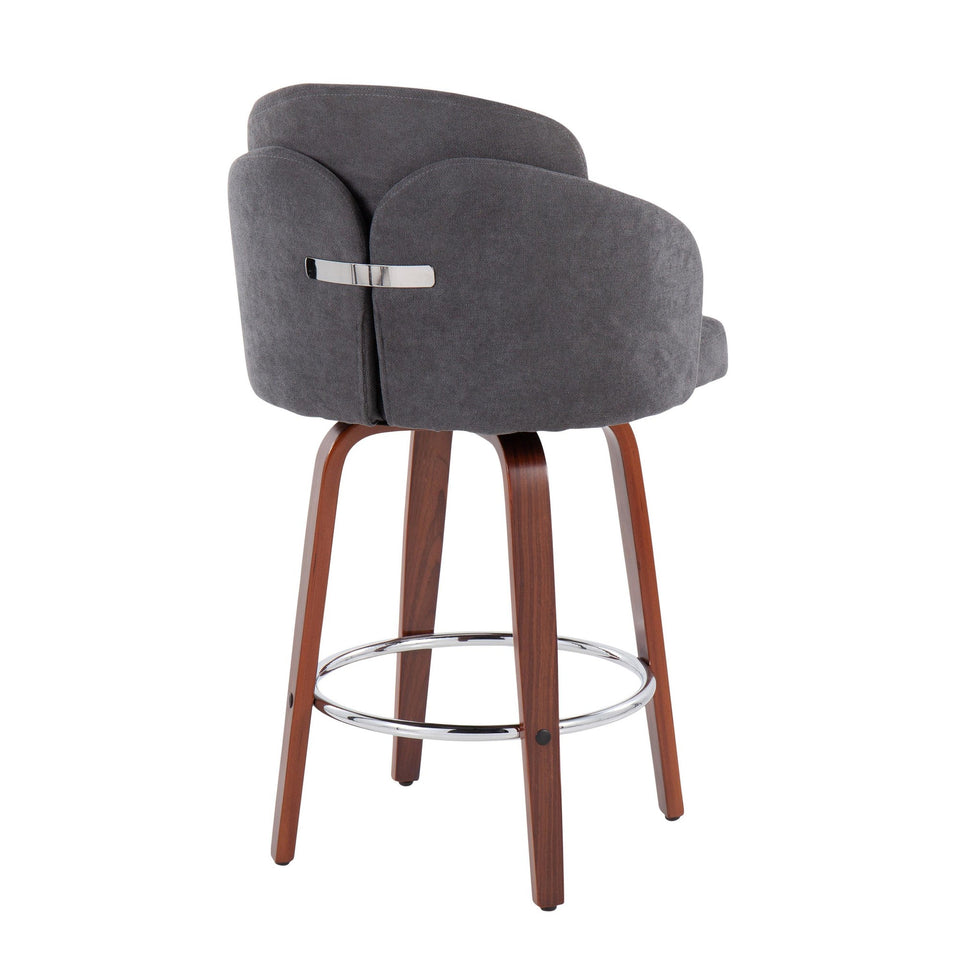 Dahlia 26" Fixed-Height Counter Stool - Set of 2