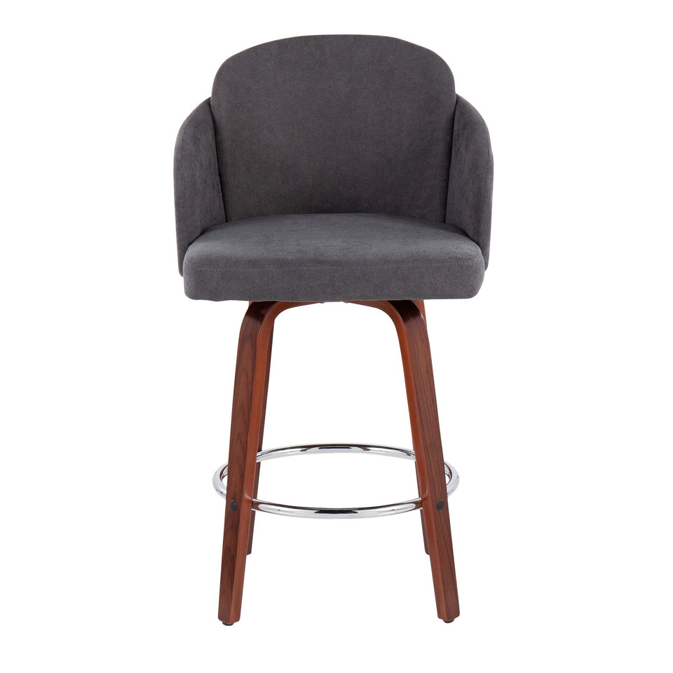 Dahlia 26" Fixed-Height Counter Stool - Set of 2
