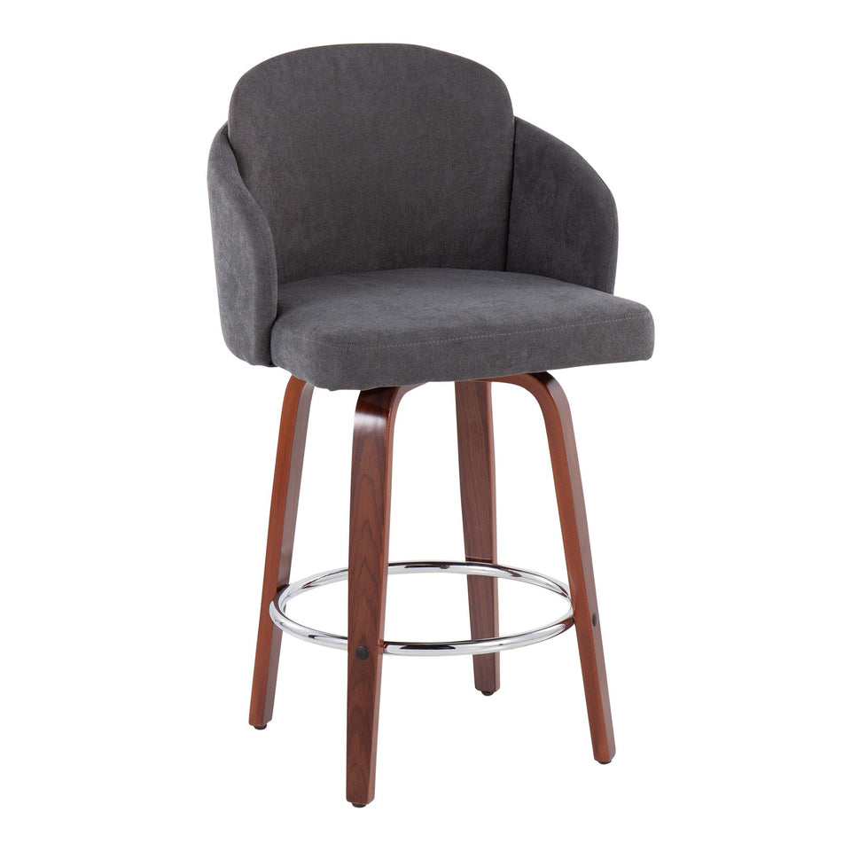 Dahlia 26" Fixed-Height Counter Stool - Set of 2