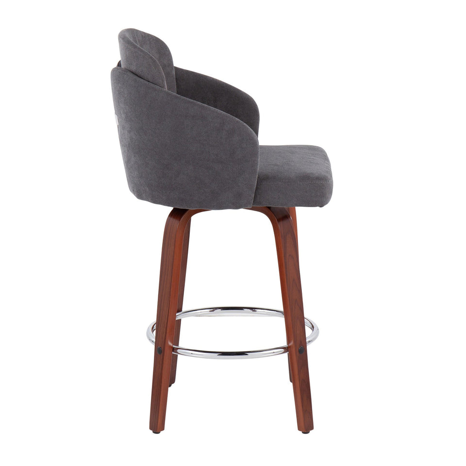 Dahlia 26" Fixed-Height Counter Stool - Set of 2