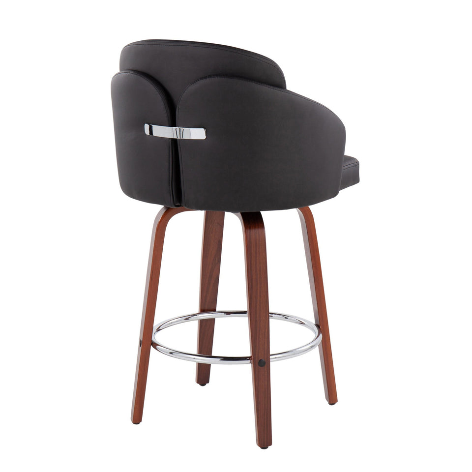 Dahlia 26" Fixed-Height Counter Stool - Set of 2