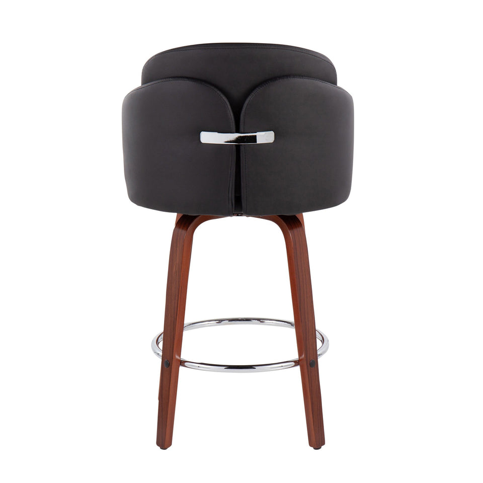Dahlia 26" Fixed-Height Counter Stool - Set of 2