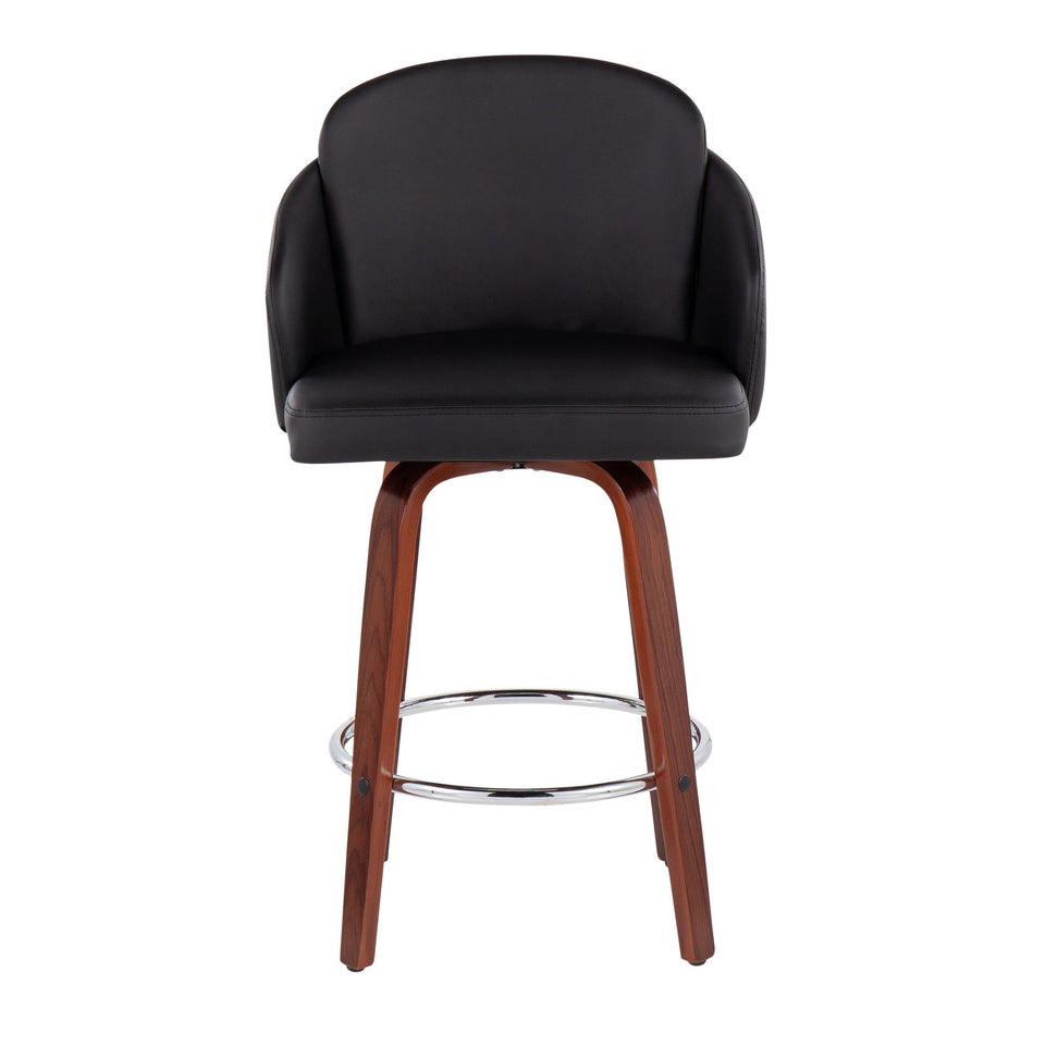 Dahlia 26" Fixed-Height Counter Stool - Set of 2