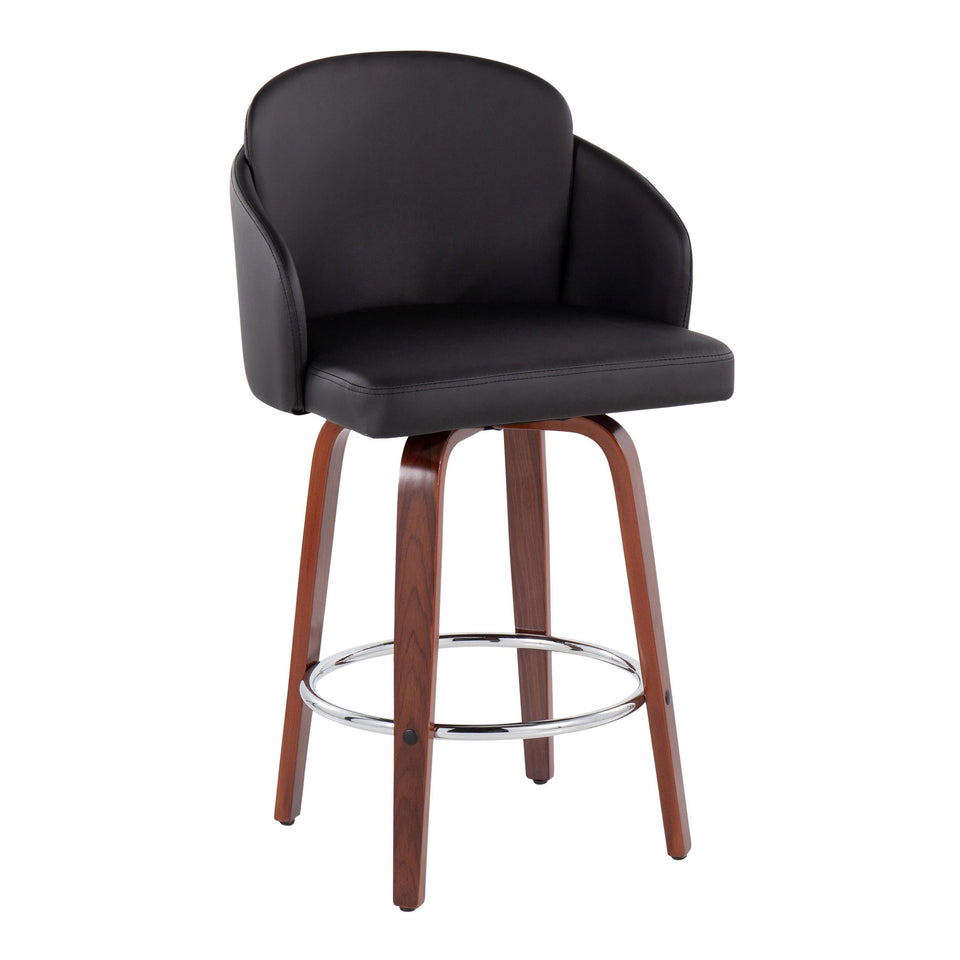 Dahlia 26" Fixed-Height Counter Stool - Set of 2