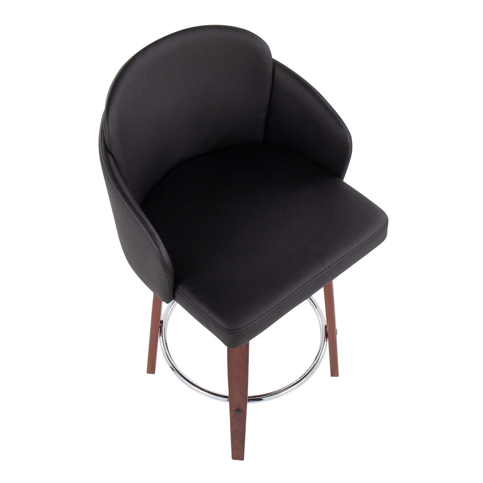 Dahlia 26" Fixed-Height Counter Stool - Set of 2