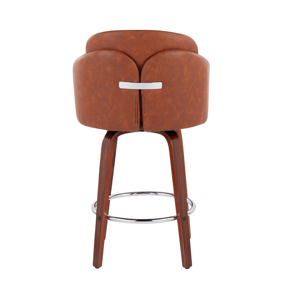 Dahlia 26" Fixed-Height Counter Stool - Set of 2