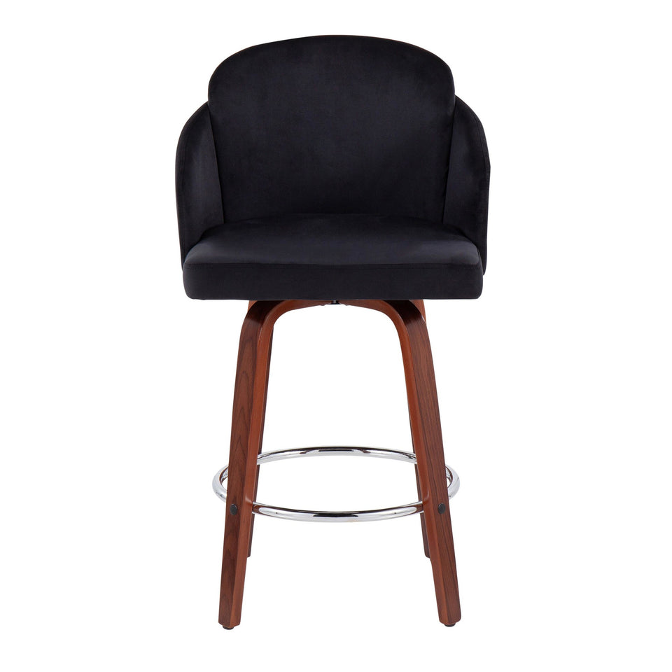Dahlia 26" Fixed-Height Counter Stool - Set of 2