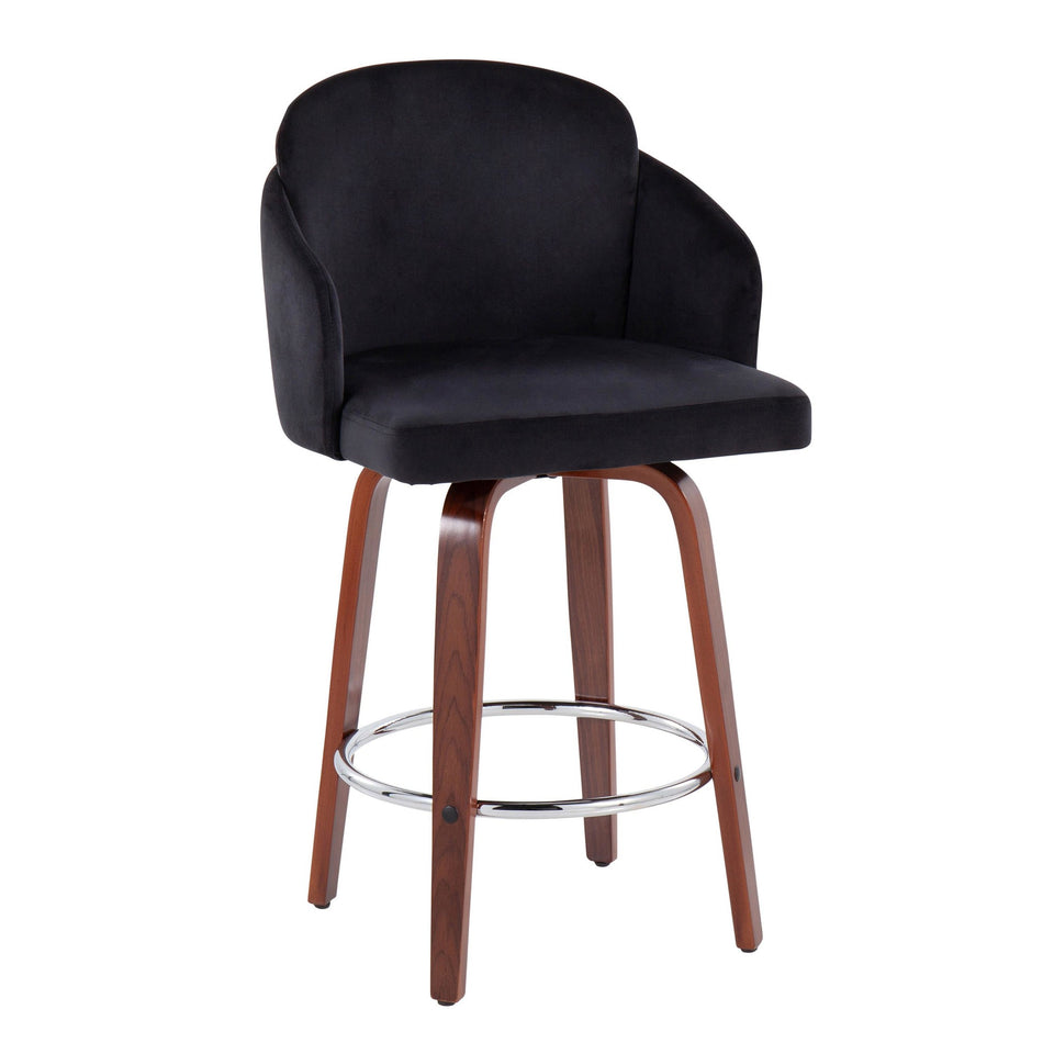 Dahlia 26" Fixed-Height Counter Stool - Set of 2
