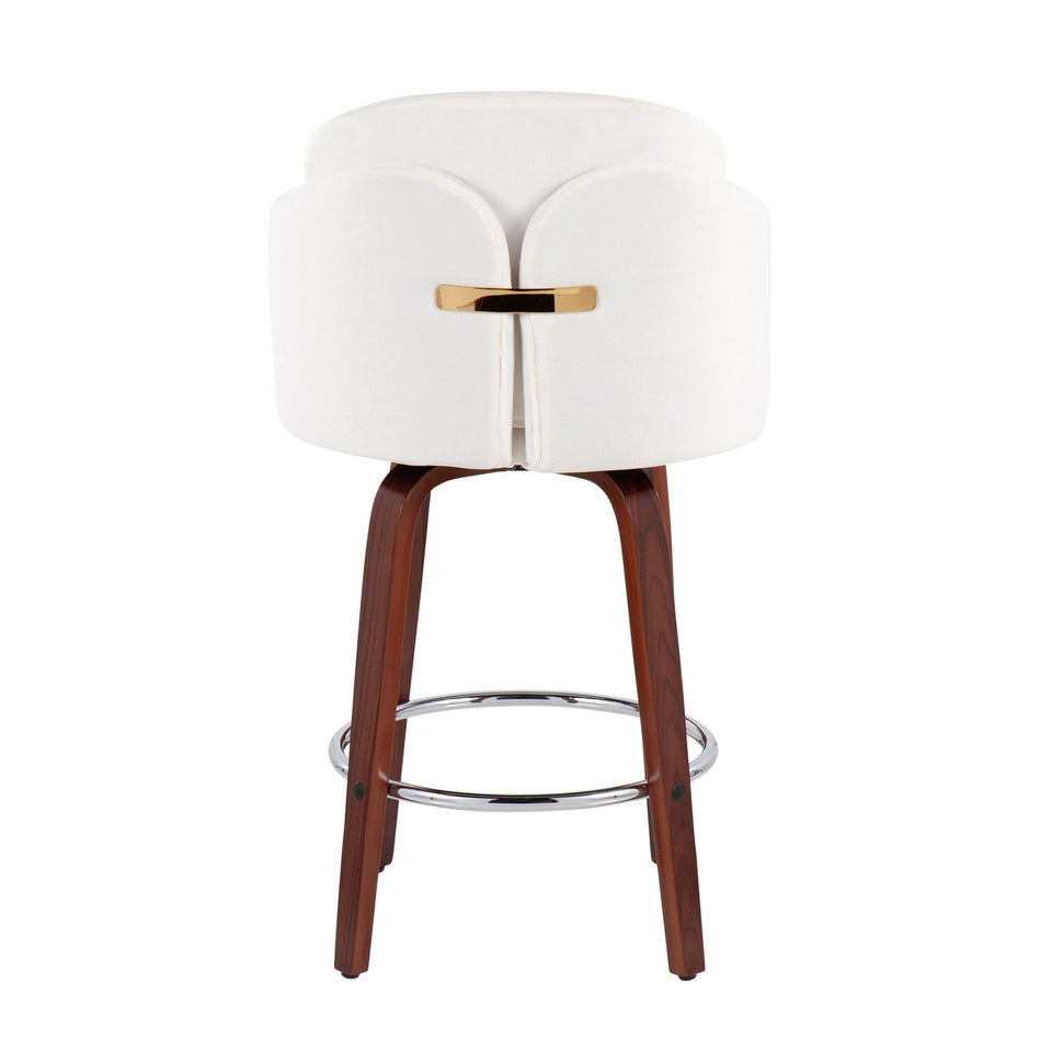 Dahlia 26" Fixed-Height Counter Stool - Set of 2