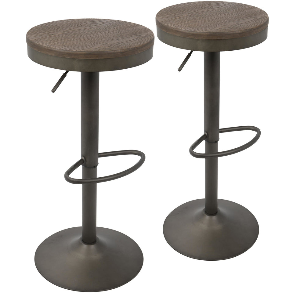 Dakota Adjustable Barstool - Set of 2