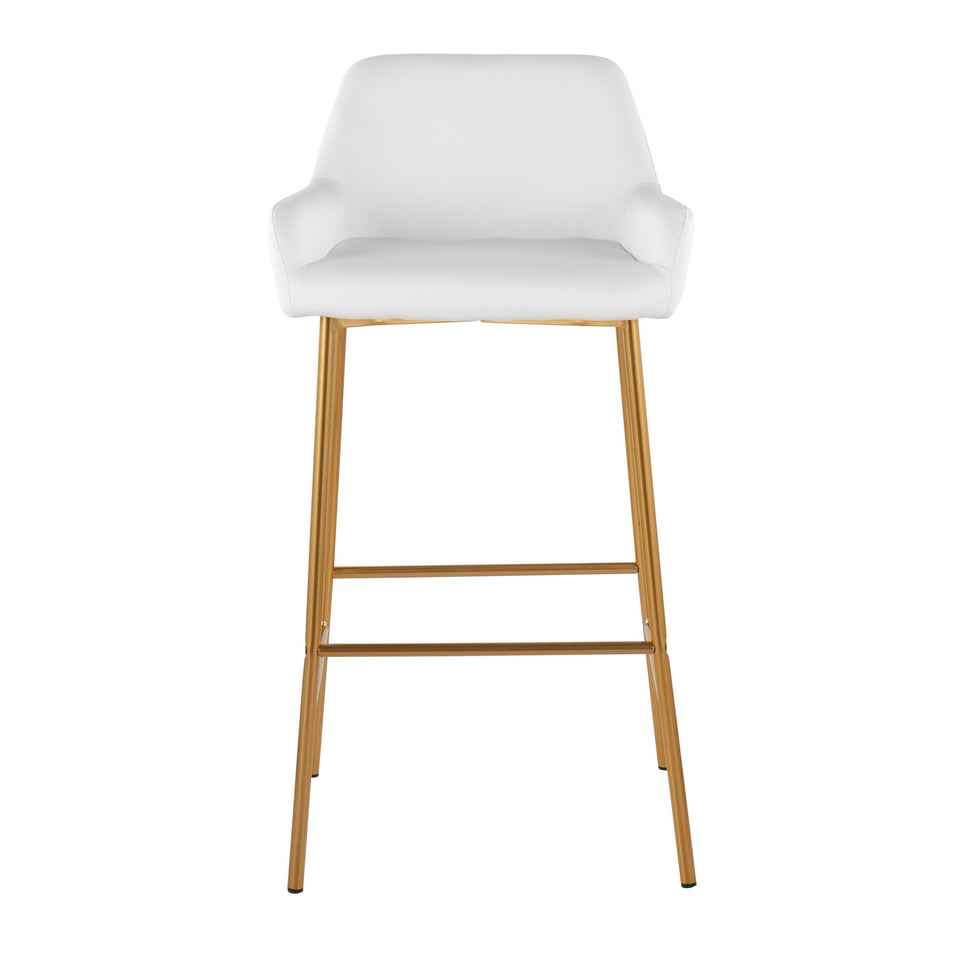 Daniella 30" Fixed-Height Barstool - Set of 2