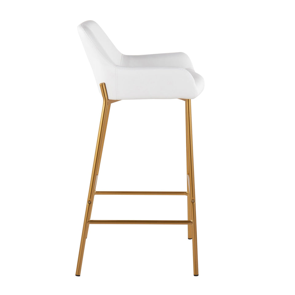 Daniella 30" Fixed-Height Barstool - Set of 2