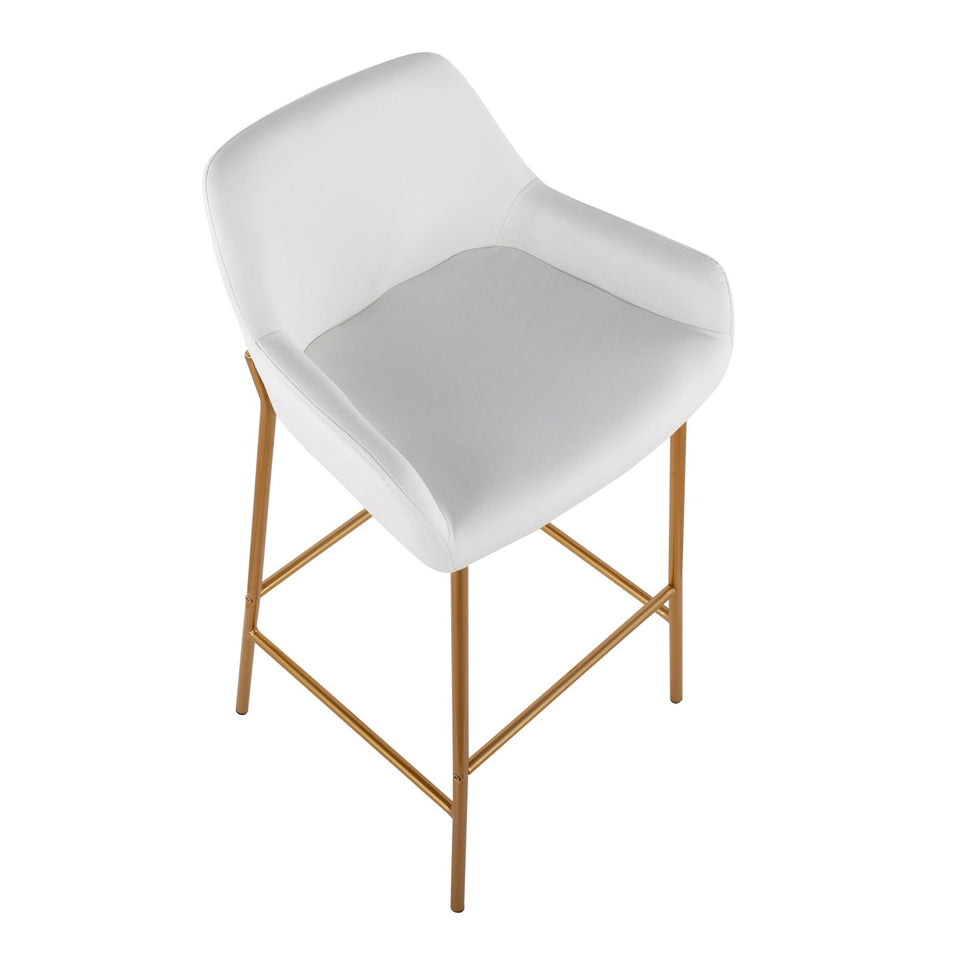 Daniella 30" Fixed-Height Barstool - Set of 2