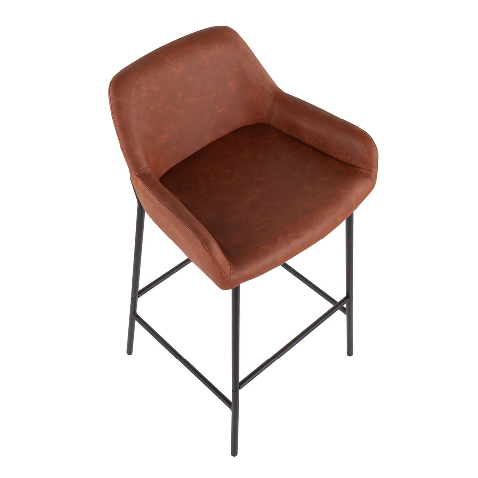 Daniella 30" Fixed-Height Barstool - Set of 2