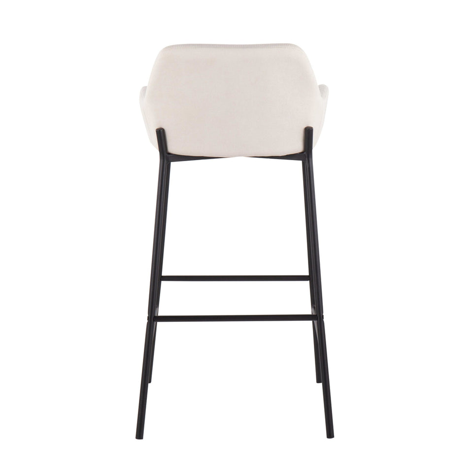 Daniella 30" Fixed-Height Barstool - Set of 2
