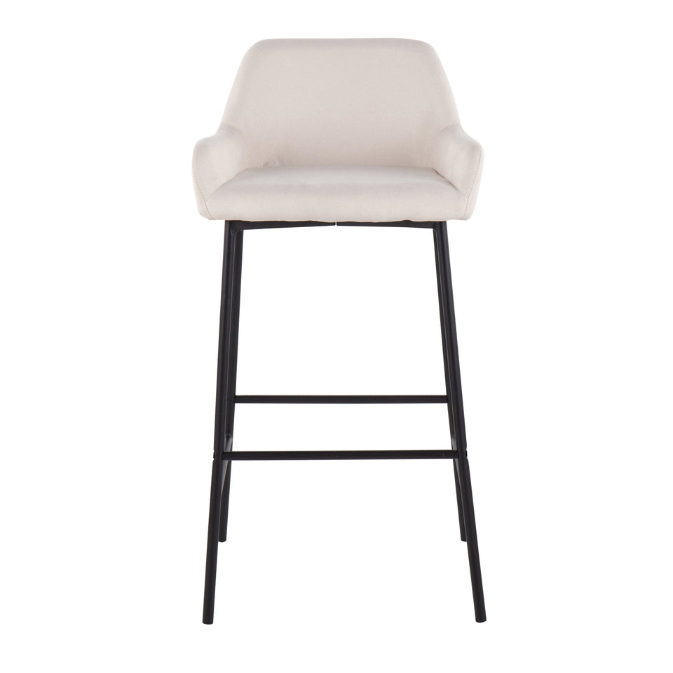 Daniella 30" Fixed-Height Barstool - Set of 2