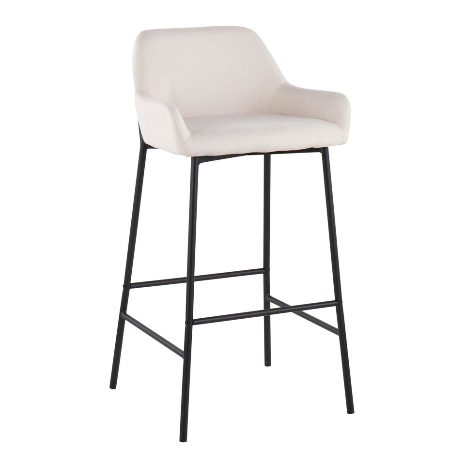 Daniella 30" Fixed-Height Barstool - Set of 2