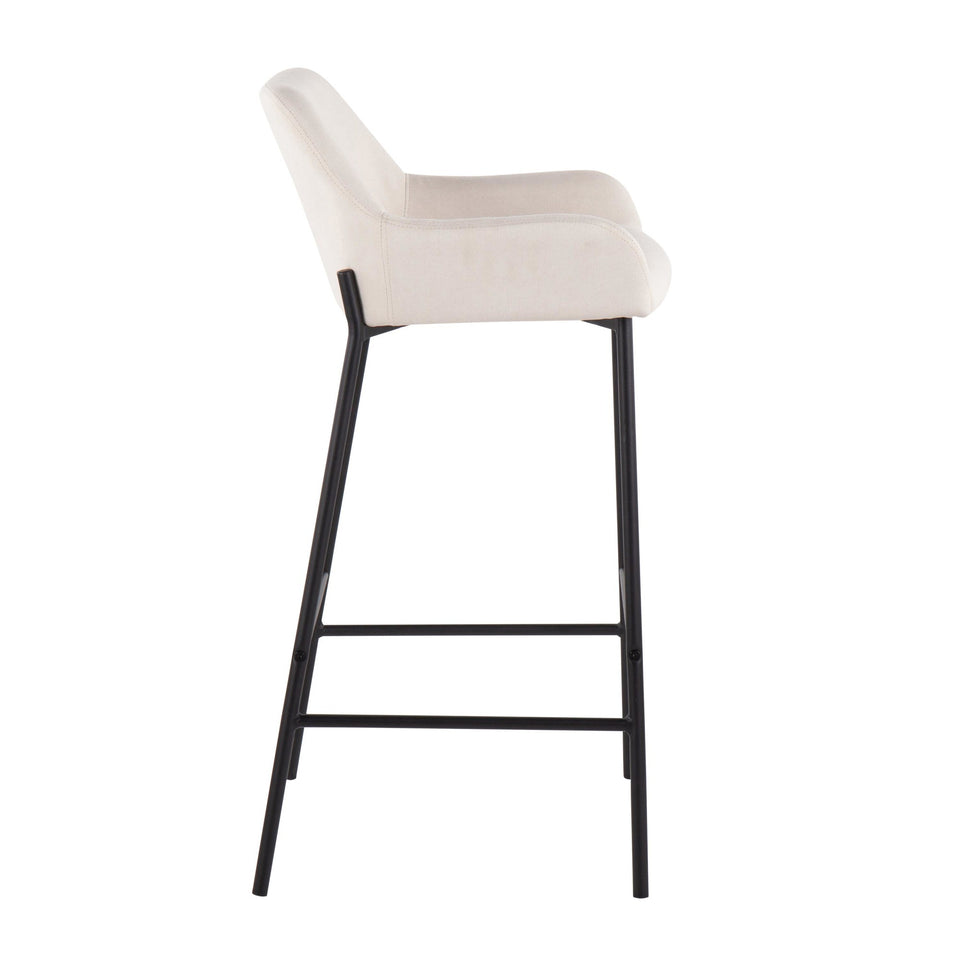 Daniella 30" Fixed-Height Barstool - Set of 2