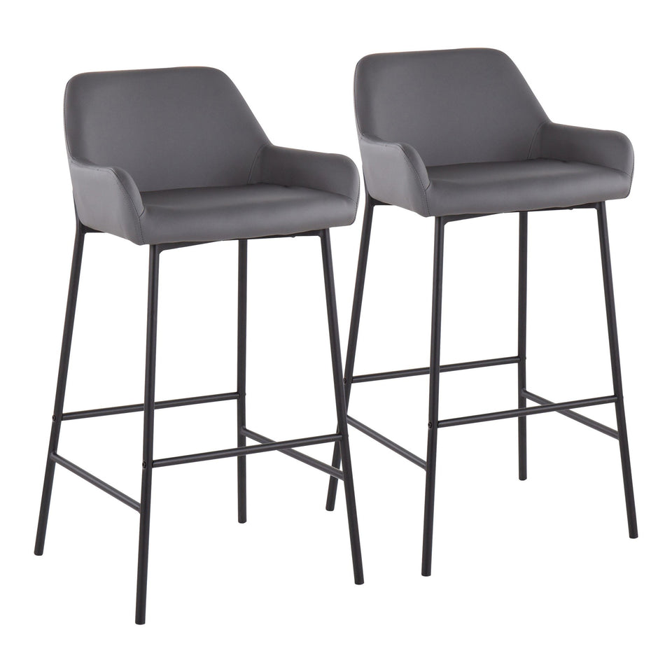 Daniella 30" Fixed-Height Barstool - Set of 2
