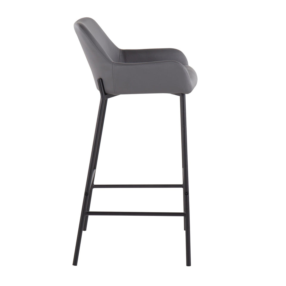 Daniella 30" Fixed-Height Barstool - Set of 2