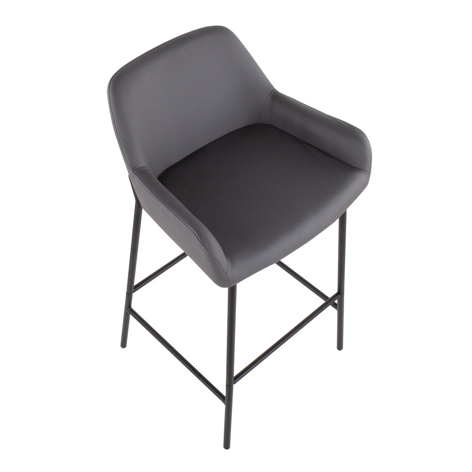 Daniella 30" Fixed-Height Barstool - Set of 2