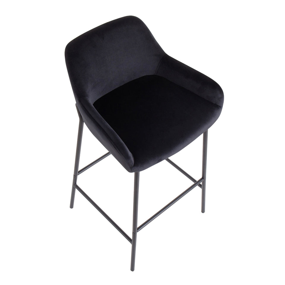 Daniella 30" Fixed-Height Barstool - Set of 2