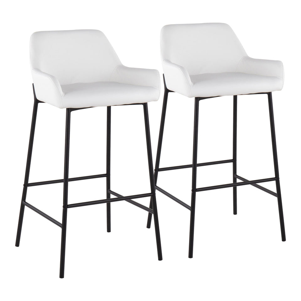 Daniella 30" Fixed-Height Barstool - Set of 2