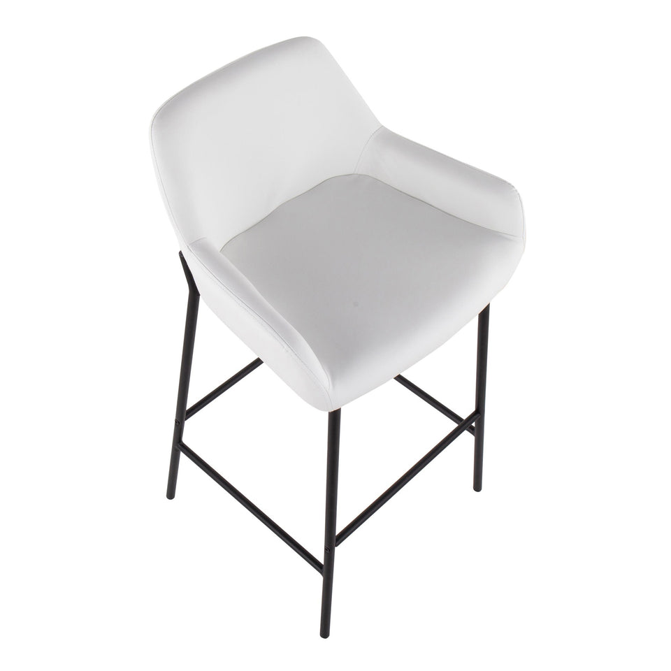 Daniella 30" Fixed-Height Barstool - Set of 2