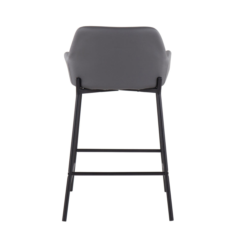 Daniella 24" Fixed-Height Counter Stool - Set of 2