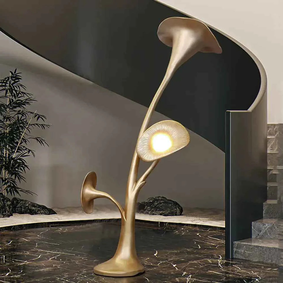 Decorative Petunia Floor Lamp