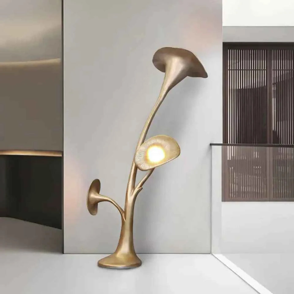 Decorative Petunia Floor Lamp