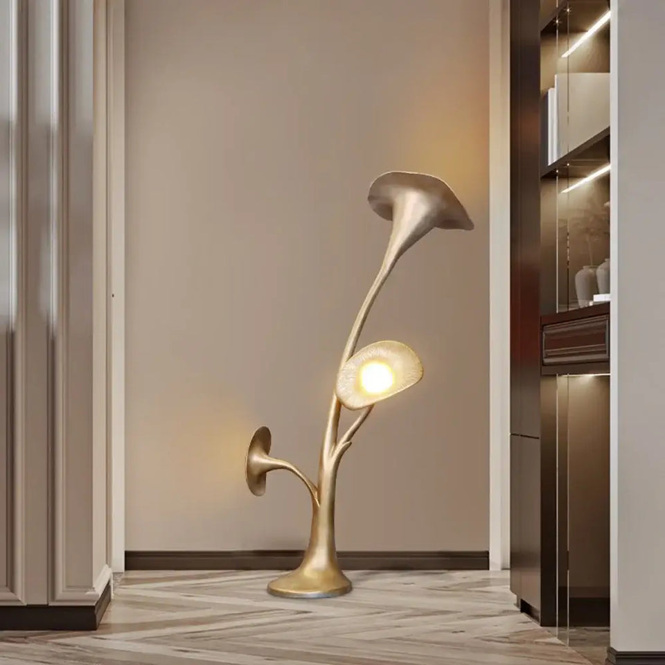 Decorative Petunia Floor Lamp