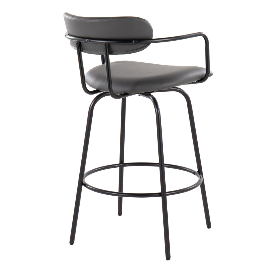 Demi 26" Fixed-Height Counter Stool - Set of 2