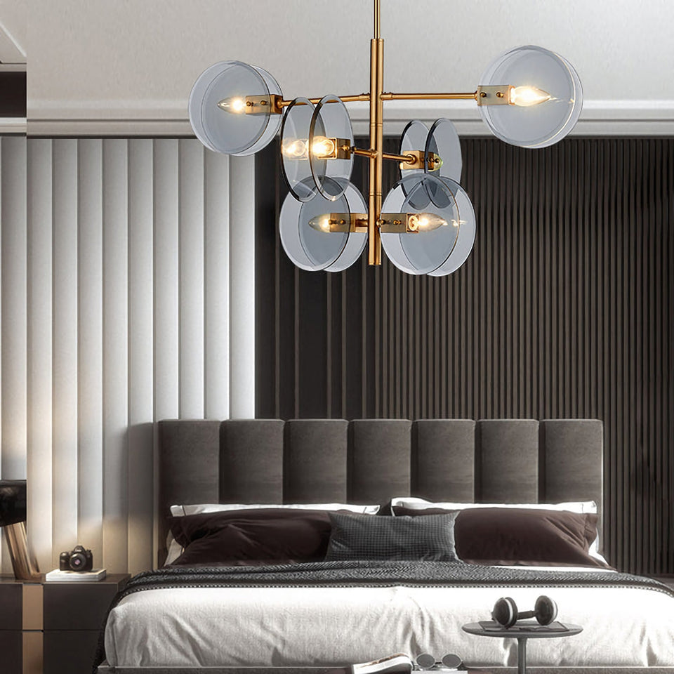 Disc Arteriors Norwich Glass Chandelier