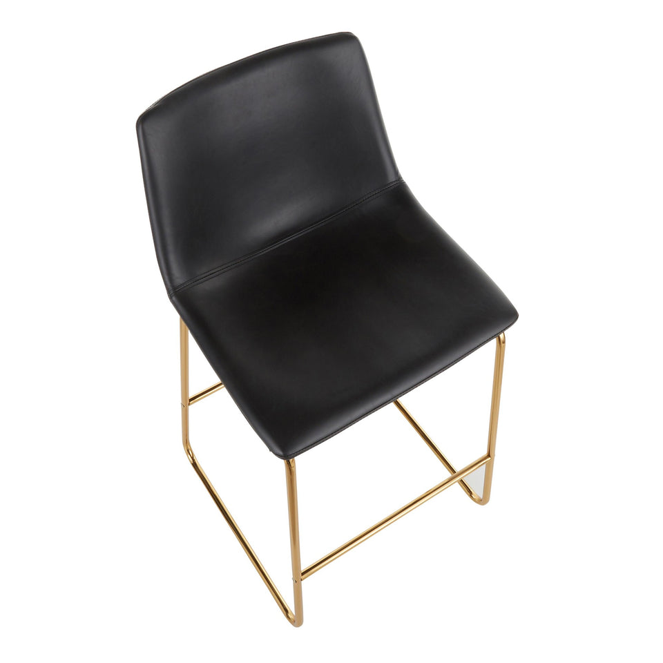 Duke 26" Fixed-Height Counter Stool - Set of 2
