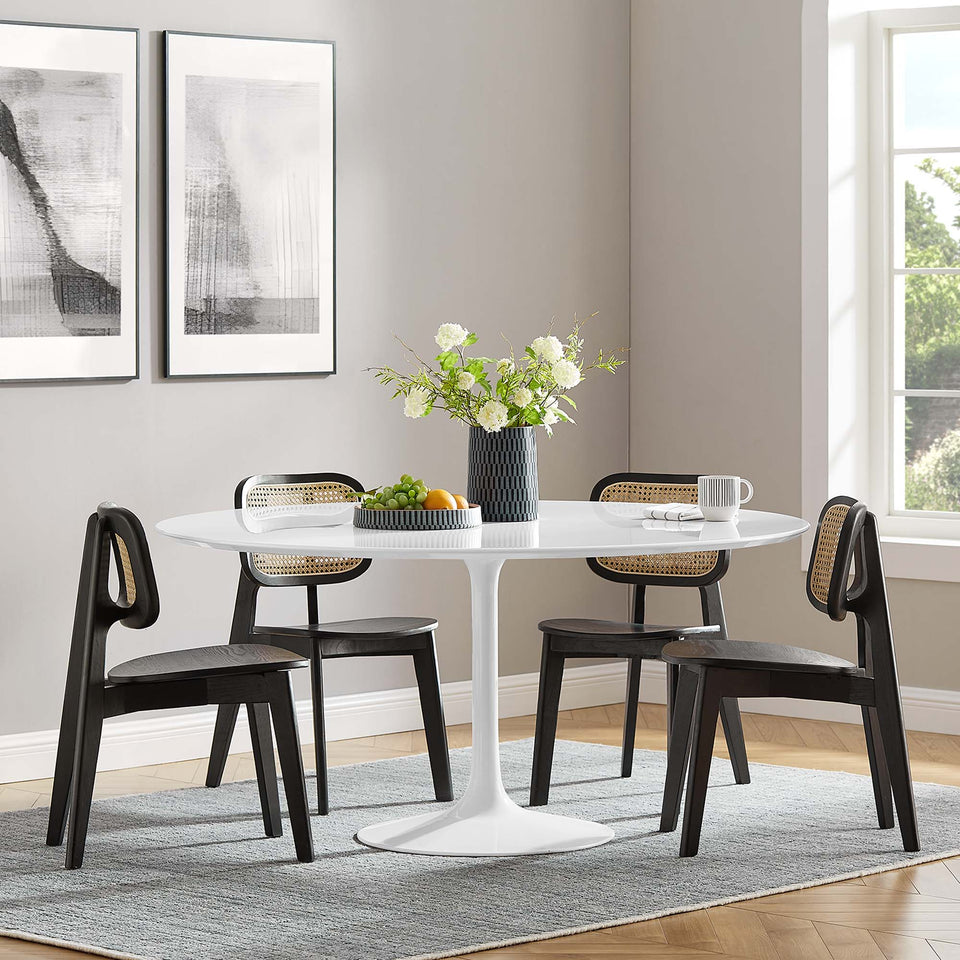Lippa 60" Round Wood Dining Table by Modway